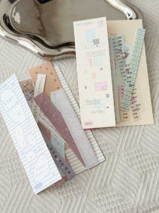 Mo.Card - Sticker Set - Timeline - 20 Pieces