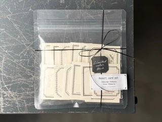 OEDA LETTERPRESS - Assort Card Set - Mellow
