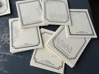 OEDA LETTERPRESS - Assort Card Set - Mellow