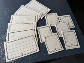 OEDA LETTERPRESS - Assort Card Set - Mellow