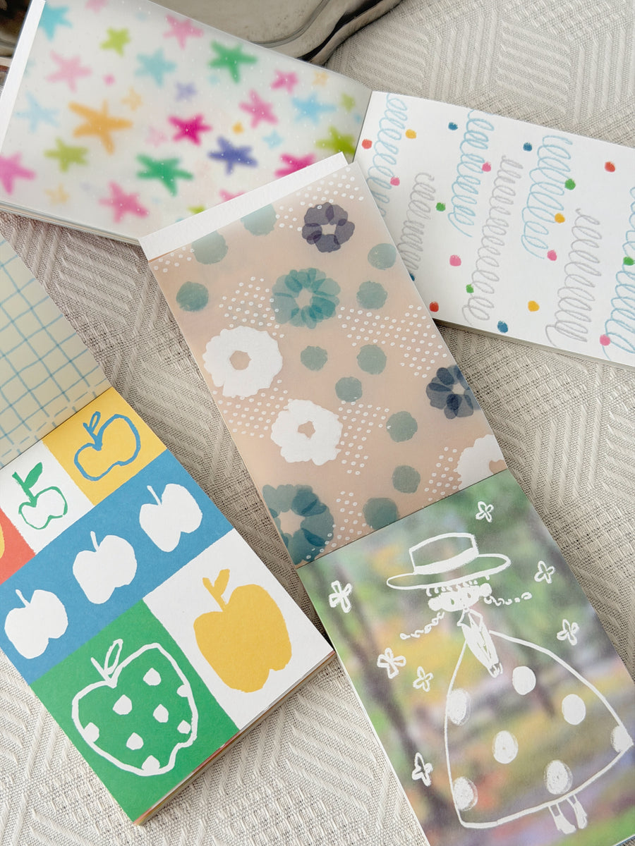 ZZOTON - Memo Pad - Mixed Specialty Paper - 90 Sheets