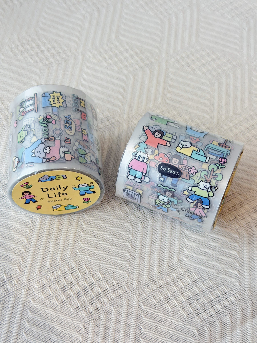 TwentyTwo - Sticker Tape - Cat & Koala - 1 Roll