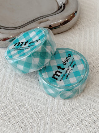 mt - Washi Tape - Gingham - 15mm × 7m