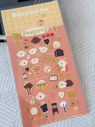 Bonito - Sticker Sheet - 1 Sheet