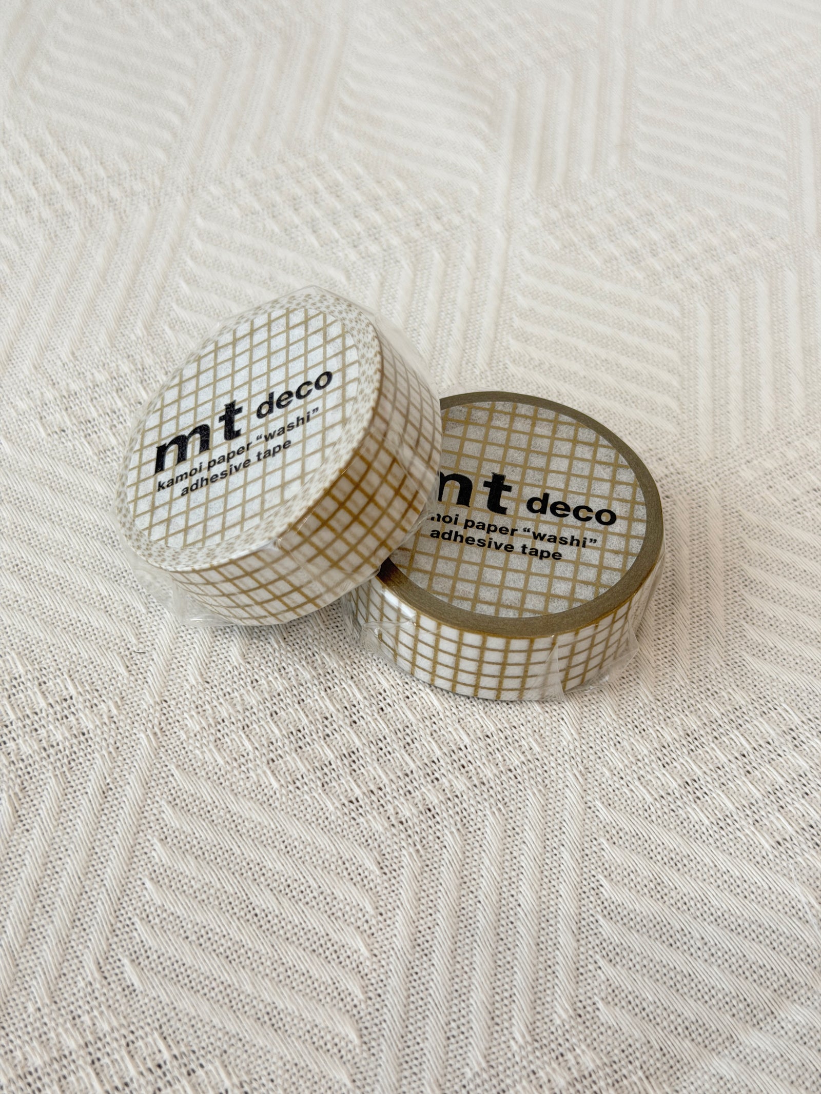 mt - Washi Tape - Hougan Grid - 15mm × 7m