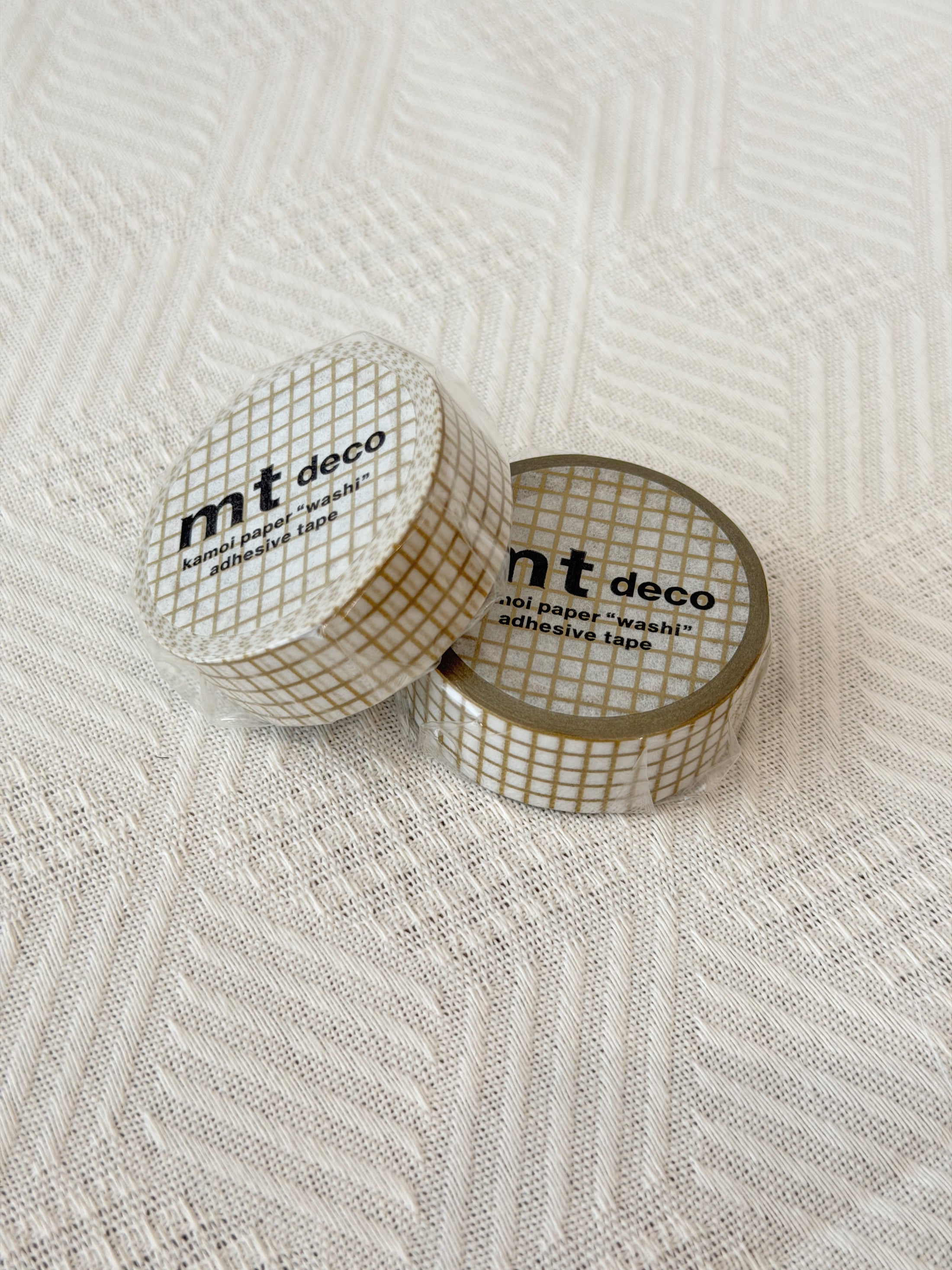 mt - Washi Tape - Hougan Grid - 15mm × 7m