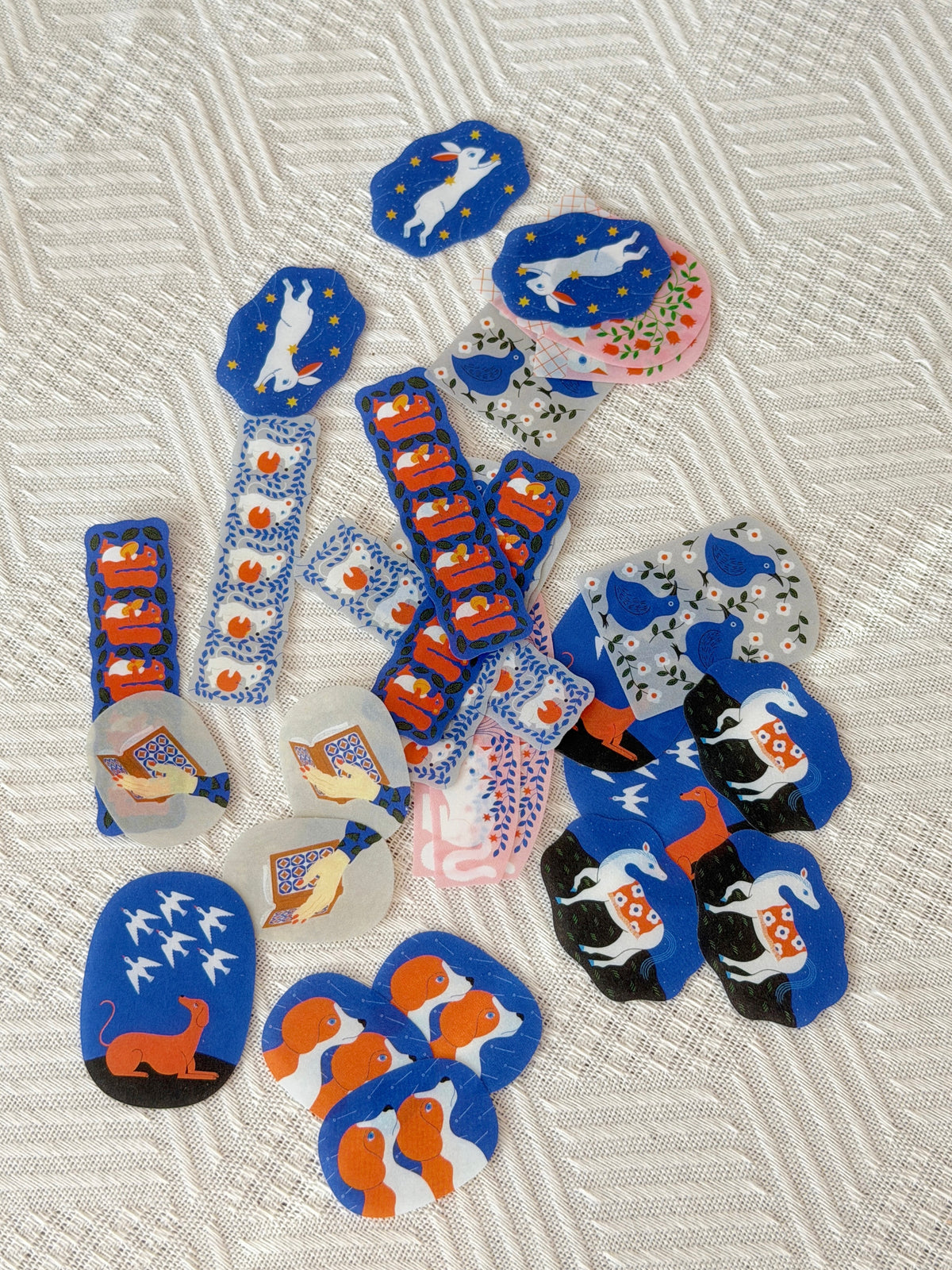 KING JIM KITTA - Flake Stickers - Mythology - 30 Pieces