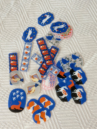 KING JIM KITTA - Flake Stickers - Mythology - 30 Pieces