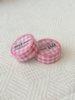 mt - Washi Tape - Gingham - 15mm × 7m