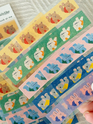 Dailylike - Masking Seal Stickers - 20 Pieces