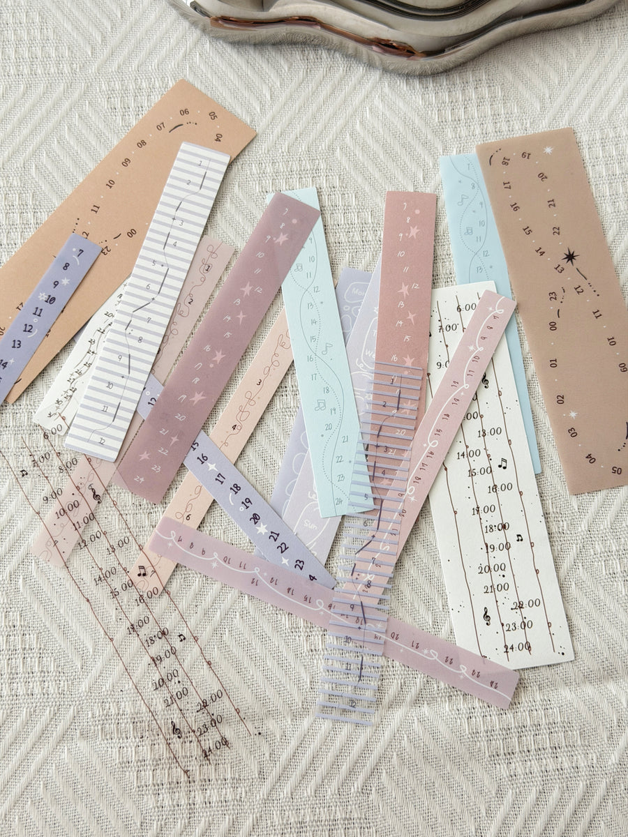 Mo.Card - Sticker Set - Timeline - 20 Pieces