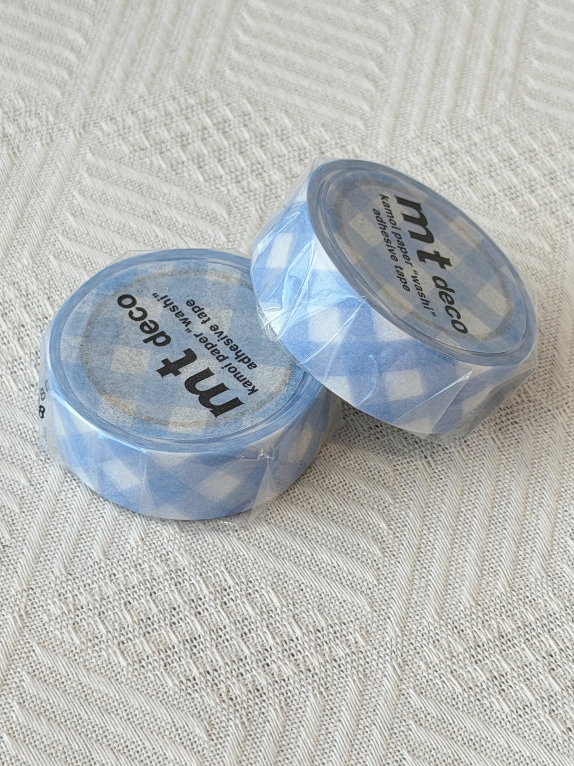 mt - Washi Tape - Gingham - 15mm × 7m