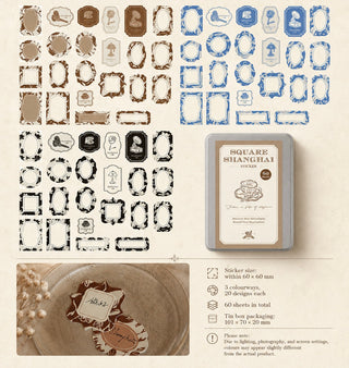Square Studio - memo Set - Shanghai