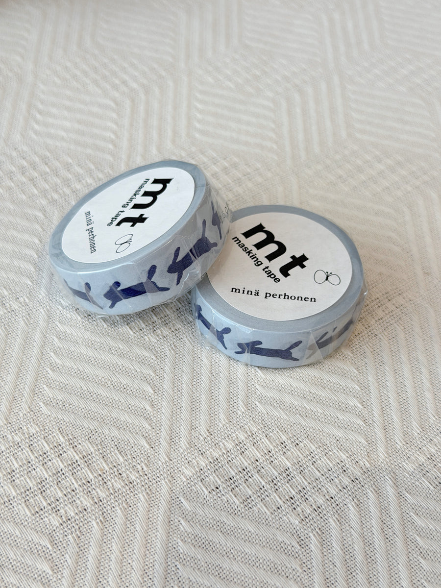 mt x mina perhonen - Washi Tape - Run Run Run - 15mm × 10m