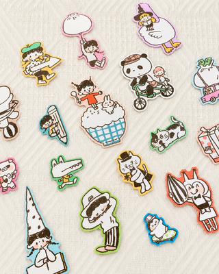 ZZOTON - Sticker Tape - Doodle - 50mm × 5m