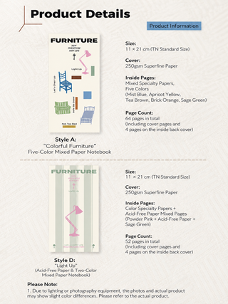 Square Studio - Notebook Refill - Furniture - Regular