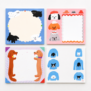 Cozyca Products - Memo Pad - Dog Year