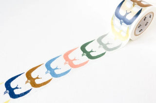 mt x mina perhonen - Washi Tape - Go! Swallow - 35mm × 10m