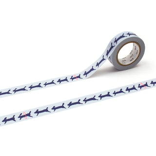 mt x mina perhonen - Washi Tape - Run Run Run - 15mm × 10m