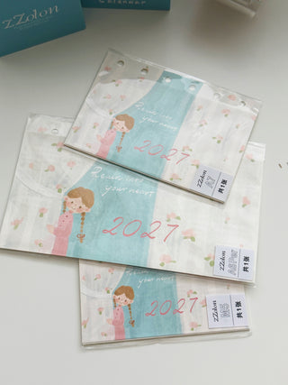 ZZOTON Molinta - 2027 Foldout Yearly Calendar Refill
