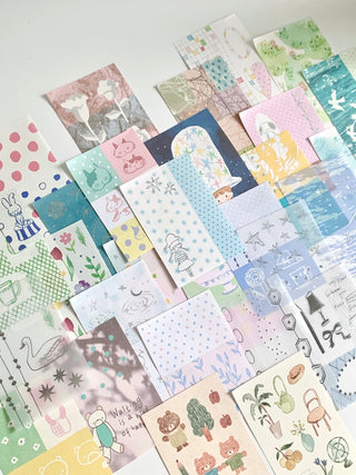 ZZOTON - Memo Pad - Mixed Specialty Paper - 90 Sheets
