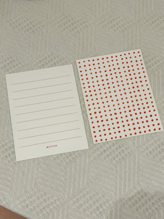Classiky - Memo Set - Polka Dot - 4 Designs