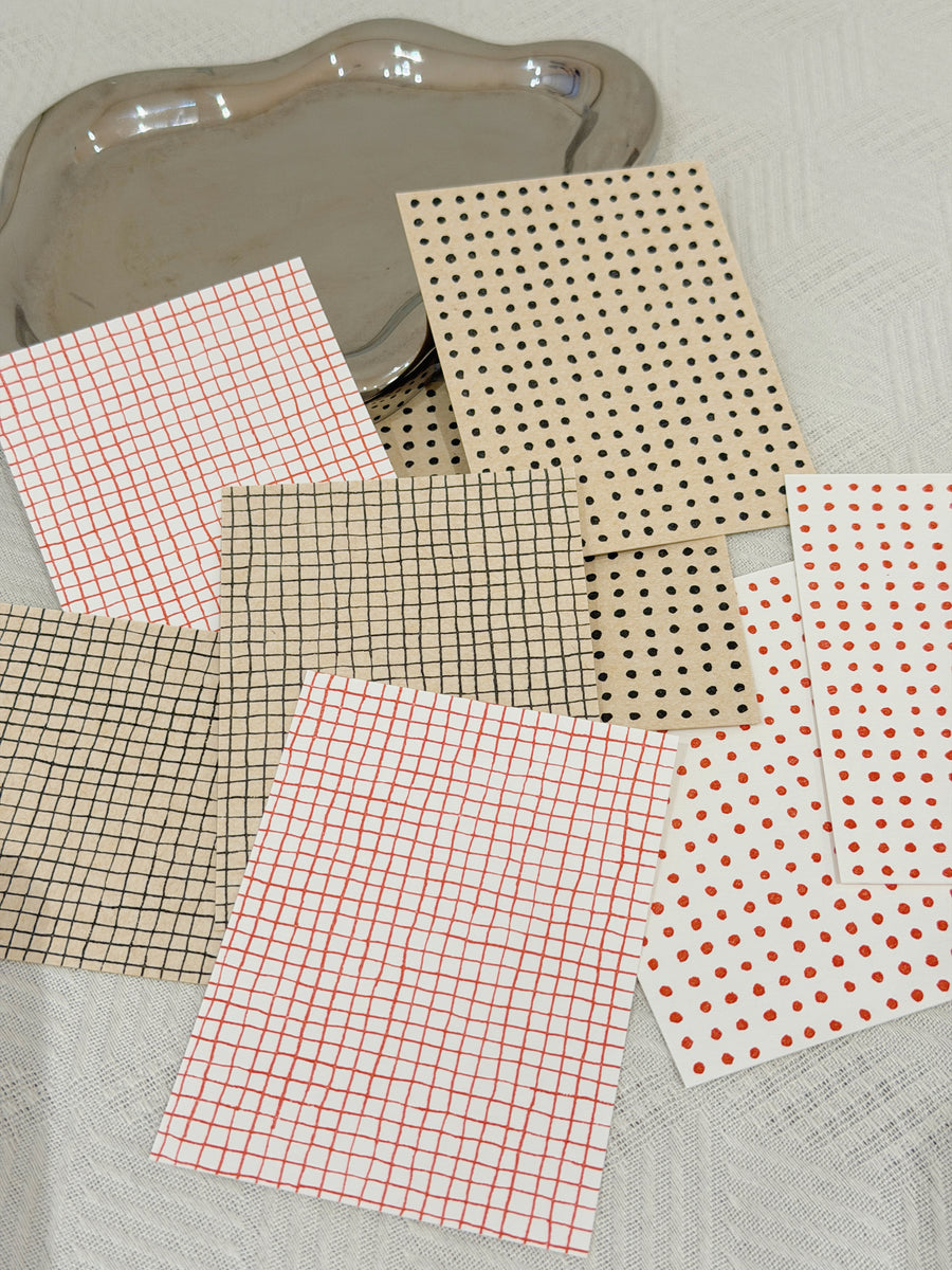 Classiky - Memo Set - Polka Dot - 4 Designs