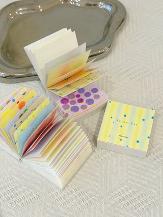 Pukapuka - Memo Pad - Polka Dot - 100 Sheets