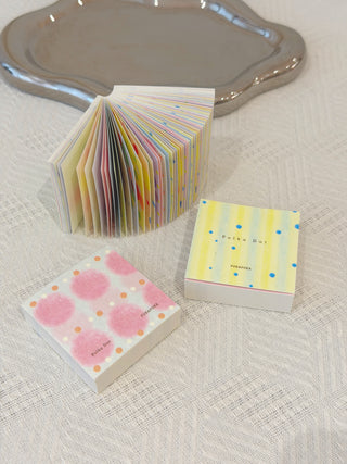 Pukapuka - Memo Pad - Polka Dot - 100 Sheets