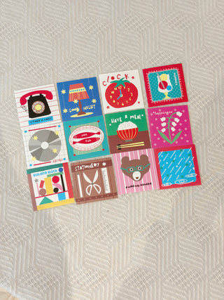 Sikaaashop - Memo Set - Colour Mini Memo - 60p