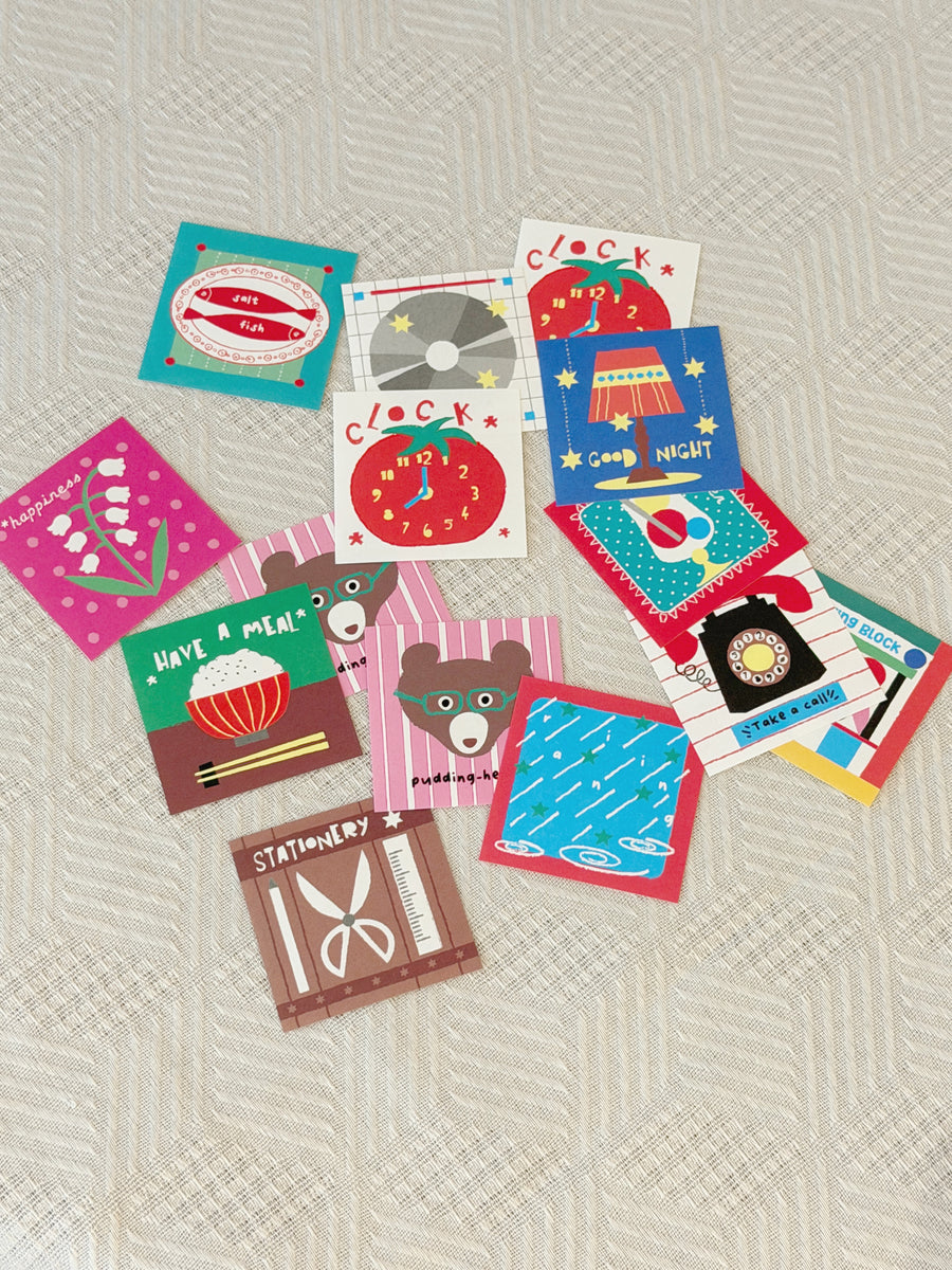 Sikaaashop - Memo Set - Colour Mini Memo - 60p
