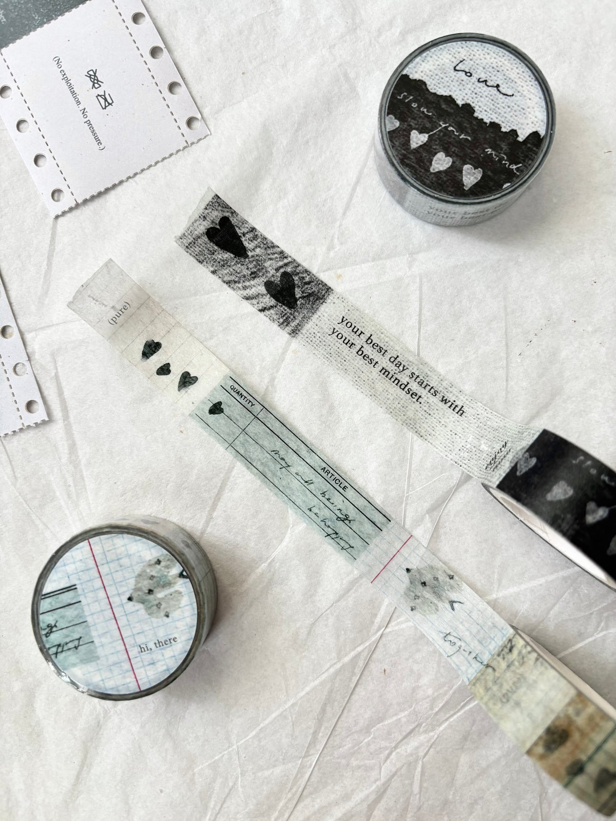 Pion - Love & Green - Washi Tape - 15mm × 5m