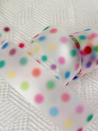 GUGU EVERYTHING - Blush Dots Tape - 35mm × 1m