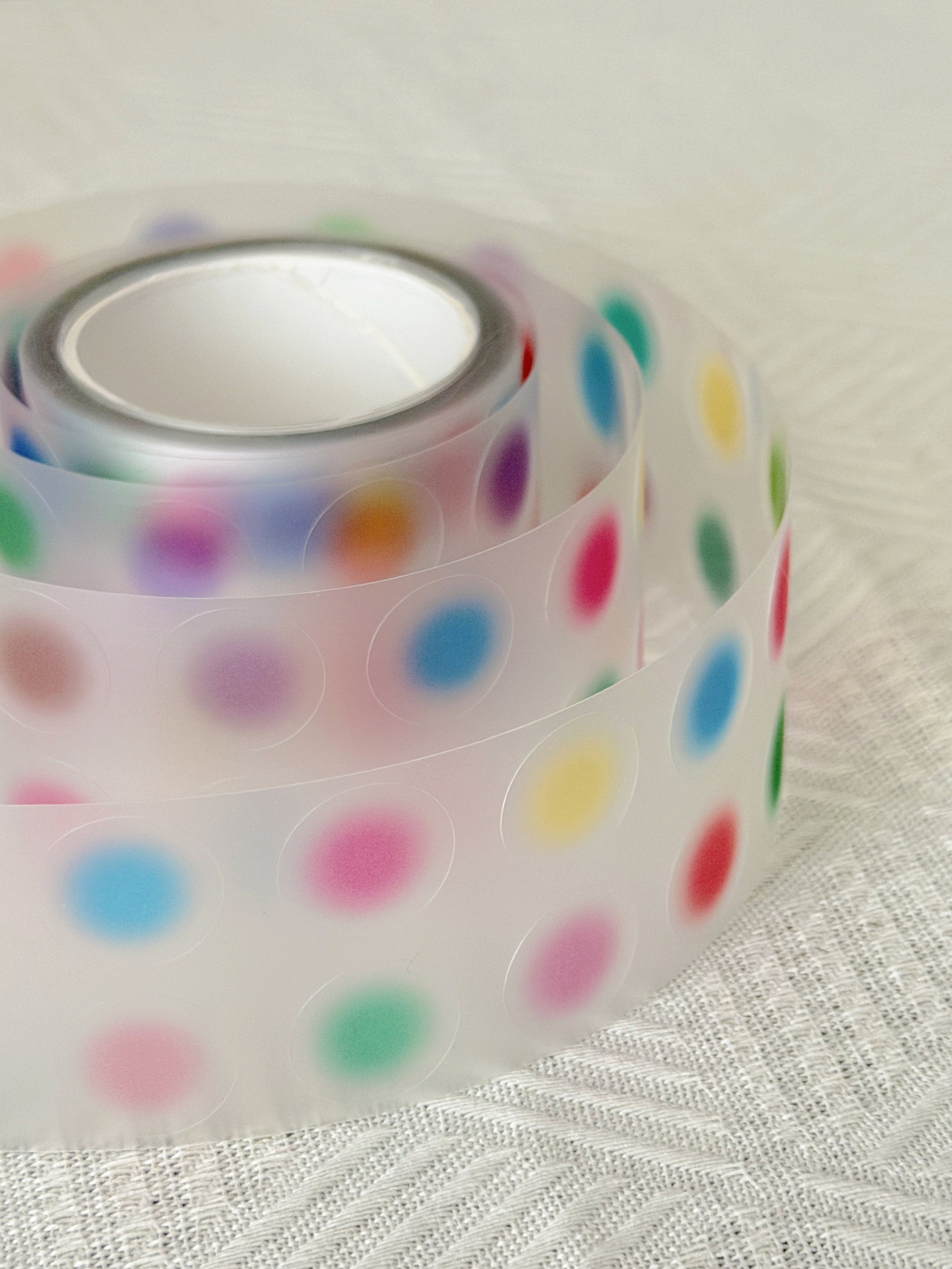 GUGU EVERYTHING - Blush Dots Tape - 35mm × 1m