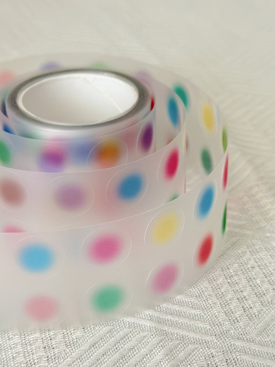 GUGU EVERYTHING - Blush Dots Tape - 35mm × 1m