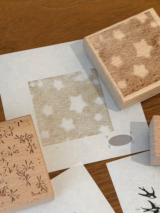 Mo.Card - Poetic Wooden Stamp