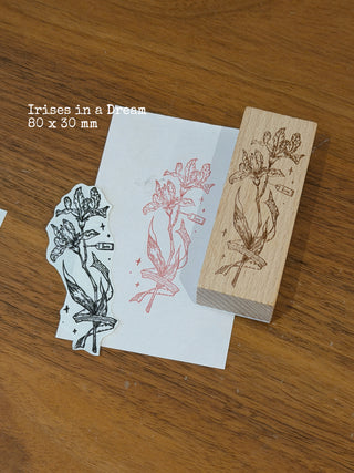 Mo.Card - Botanical Wooden Stamp
