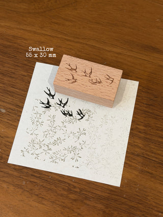 Mo.Card - Poetic Wooden Stamp