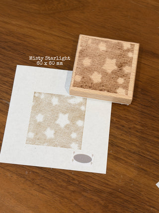 Mo.Card - Poetic Wooden Stamp