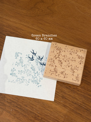 Mo.Card - Poetic Wooden Stamp