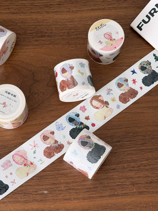 Pukapuka - Sheep Resting Washi Tape