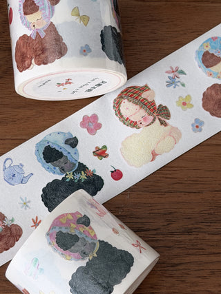Pukapuka - Sheep Resting Washi Tape