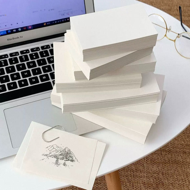 Unpunched Memo Pad - Mongken paper - M5