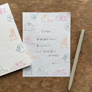Shibata Keiko × mizushima - Memo Pad - Ghost