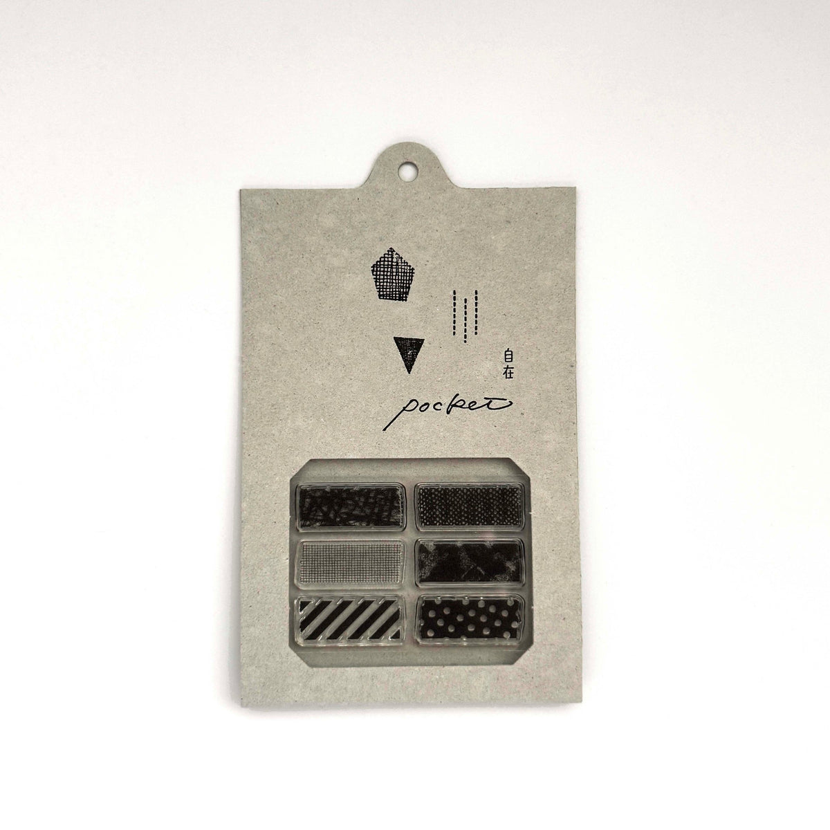 mizushima JIZAI Clear Stamp POCKET - Tape