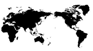 mizushima Stamp - World Map