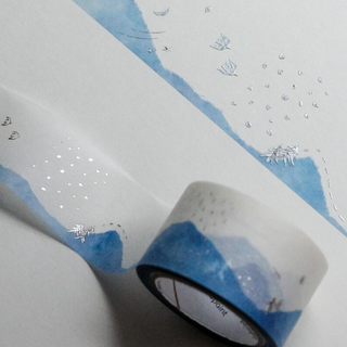 Rolledpaint - Seasons - Silver Foil Washi Tape