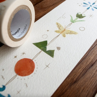 Rolledpaint - Journey Washi Tape