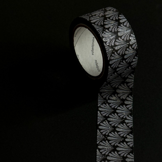 Rolledpaint - Mother of Pearl - Silver Foil Washi Tape