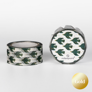 Rolledpaint - Green Bird - Washi Tape